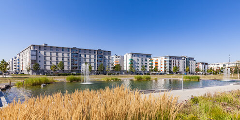 Deutschland, Karlsruhe, Entwicklungsgebiet Stadtpark - WDF04845