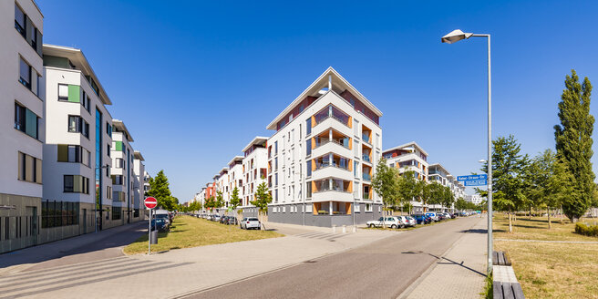 Deutschland, Karlsruhe, Entwicklungsgebiet Stadtpark - WDF04846