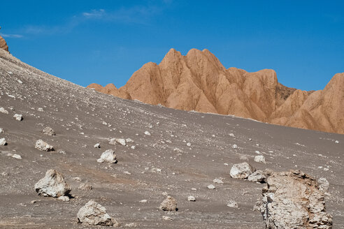 Wüstenmerkmale und Felsen, Valle de la Luna, China - AURF06133