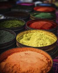 Colored Pigments at the Pisac Market - AURF06134