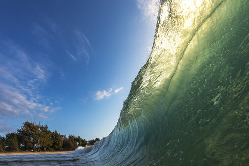 View of ocean wave, Oahu, Hawaii, USA - AURF06355