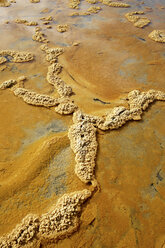 Saltworks in Salinas de Imon, Guadalajara, Castilla la Mancha, Spain - AURF06383