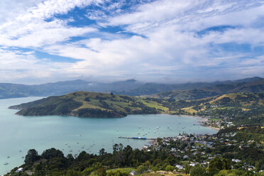 Neuseeland, Südinsel, Canterbury, Banks Peninsula, Akaroa Harbour - MKFF00387