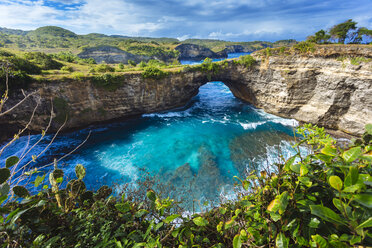 Meereslandschaft, Insel Nusa Penida, Bali, Indonesien - AURF07287