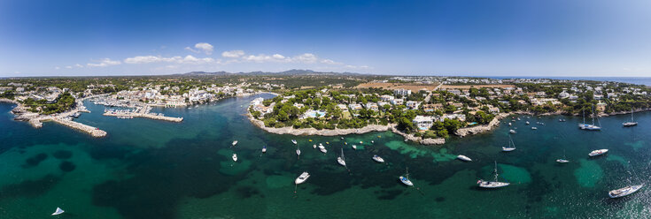 Spain, Balearic Islands, Mallorca, Region Cala d'Or, Coast of Porto Petro - AMF05995