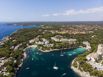 Spain, Balearic Islands, Mallorca, Region Cala d'Or, Coast of Porto Petro - AMF05997