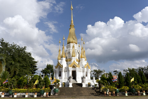 Thailand, Ubon Ratchathani, Wat Tham Khuha Sawan Amphoe Khong Chiam, lizenzfreies Stockfoto