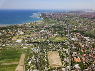 Indonesia, Bali, Aerial view of Sanur - KNTF01955