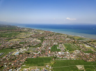 Indonesien, Bali, Luftaufnahme von Sanur - KNTF01958