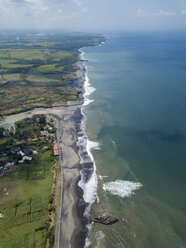 Indonesien, Bali, Luftaufnahme von Yeh Gangga Strand - KNTF02098