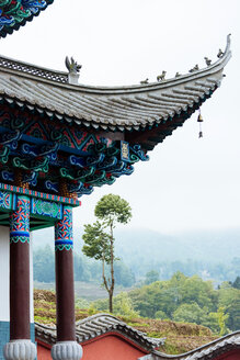 Chinesischer Tempel, Yuanyang, Yunnan, China - CUF44689