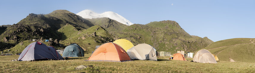 Russia, Upper Baksan Valley, Caucasus, Mount Elbrus Base Camp - ALRF01315