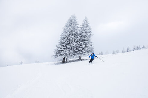 Austria, Salzburg State, Osterhorn Group, skier - HAMF00447