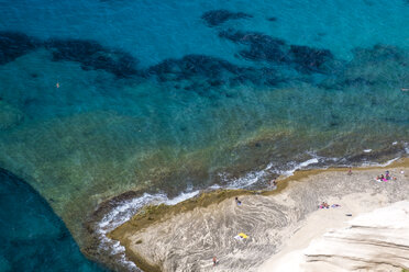 Korsika, Strand, Blick von oben - HAMF00461