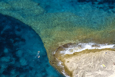 Korsika, Strand, Blick von oben - HAMF00463