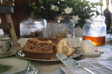 Marmorkuchen auf dem Buffet eines Luxus-Brunchs - ALBF00619