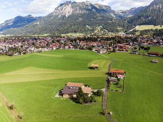 Deutschland, Bayern, Schwaben, Luftbild von Oberstdorf - AMF06059