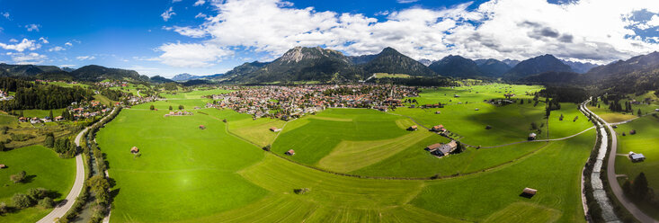 Deutschland, Bayern, Schwaben, Luftbild von Oberstdorf - AMF06062