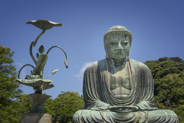 Japan, Kamakura, Der große Buddha von Kamakura - EPF00494