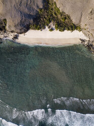 Indonesia, Lombok, Aerial view of beach from above - KNTF02146