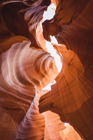USA, Arizona, Unterer Antelope Canyon, lizenzfreies Stockfoto
