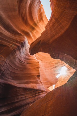 USA, Arizona, Unterer Antelope Canyon, lizenzfreies Stockfoto