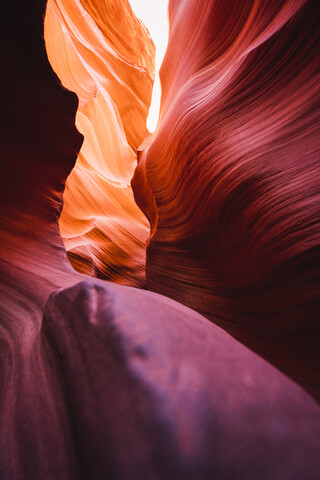 USA, Arizona, Lower Antelope Canyon stock photo