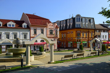 Slovakia, Poprad, St. Egidius Square - LBF02138