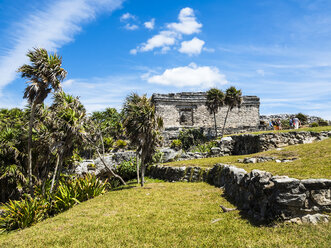 Mexiko, Yucatan, Riviera Maya, Quintana Roo, Tulum, Archäologische Ruinen von Tulum - AMF06089