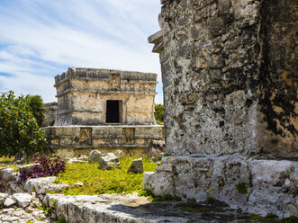 Mexico, Yucatan, Riviera Maya, Quintana Roo, Tulum, Archaeological ruins of Tulum - AMF06095