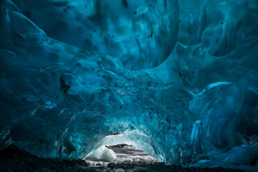 Das Innere der Eishöhle in Juneau - CAVF50702