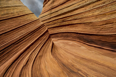 Landschaftlicher Blick auf die Muster im Marble Canyon - CAVF50935