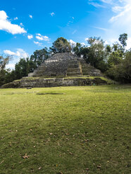 Mittelamerika, Belize, Yucatan-Halbinsel, New River, Lamanai, Maya-Ruine, Jaguar-Tempel - AMF06123