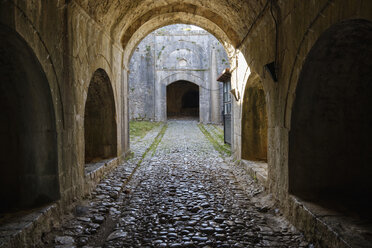 Albania, Shkoder, Rozafa Castle, entrance - SIEF08048