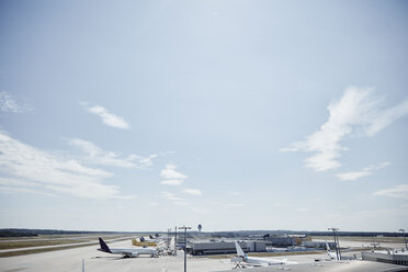 Germany, Cologne, planes at of airport - RHF02195