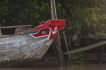 Vietnam, Mekong-Fluss, Fischerboot - MMAF00650