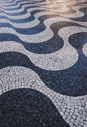 Portugal, Lisbon, Mosaic floor, detail - RAEF02219