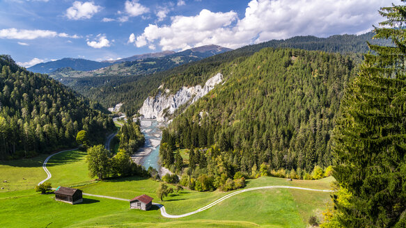 Schweiz, Graubünden, Ruinaulta , Rheinschlucht - STSF01772