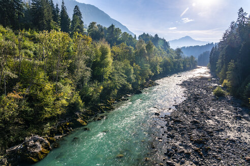 Schweiz, Graubünden, Ruinaulta , Rheinschlucht - STSF01774