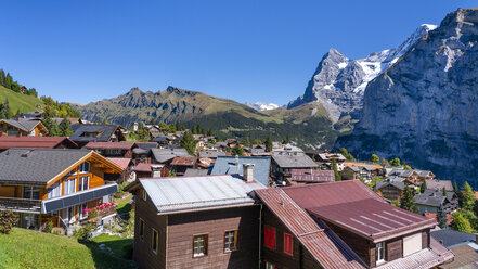 Schweiz, Berner Oberland, Eiger, Mönch, Mürren - STSF01782