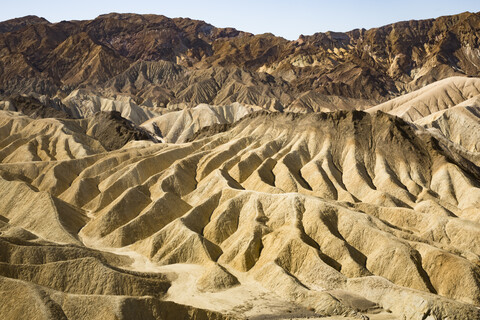 USA, Kalifornien, Death Valley, Death Valley National Park, Zabriskie Point, lizenzfreies Stockfoto