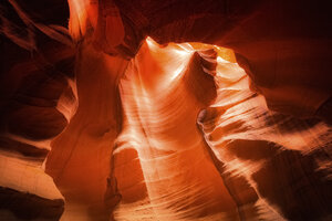 USA, Arizona, Page, Antelope Canyons, Upper Antelope Canyon - FCF01554