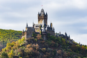 Deutschland, Rheinland-Pfalz, Cochem, Burg Cochem - RUNF00128