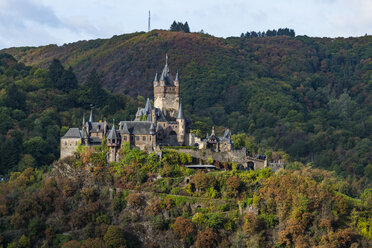 Germany, Rhineland-Palatinate, Cochem, Cochem castle - RUNF00132