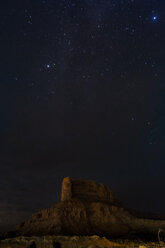 USA, Arizona, Navajo Nation, Monument Valley at night - FCF01615