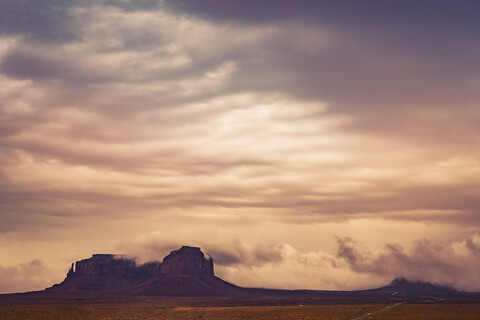 USA, Arizona, Navajo-Nation, Monument Valley, lizenzfreies Stockfoto