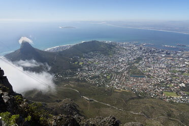 Afrika, Südafrika, Westkap, Kapstadt, Lion's Head, Signal Hill und Robben Island - WEF00462