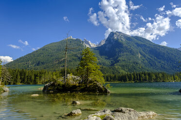 Deutschland, Bayern, Oberbayern, Berchtesgadener Land, Ramsau, Nationalpark Berchtesgaden, Hintersee, Hochkalter - LBF02186