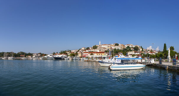 Kroatien, Istrien, Vrsar, Hafen - WWF04454