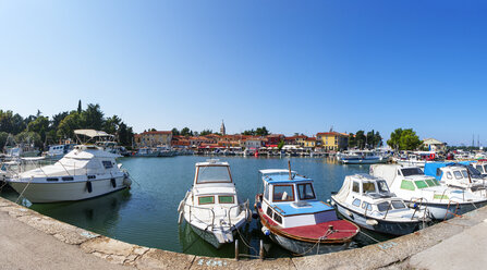 Kroatien, Istrien, Novigrad, Hafen - WWF04457